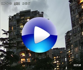 星光日夜全彩网络高清摄像机晚上实测录像